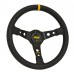 Спортивный руль RRS MONTE LEATHER черная кожа